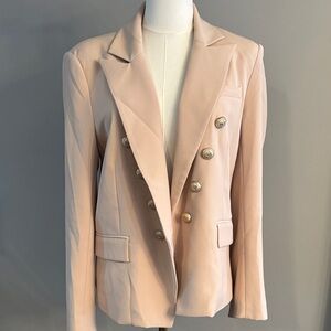 GENERATION LOVE Women's Blazer in CreamY PINK